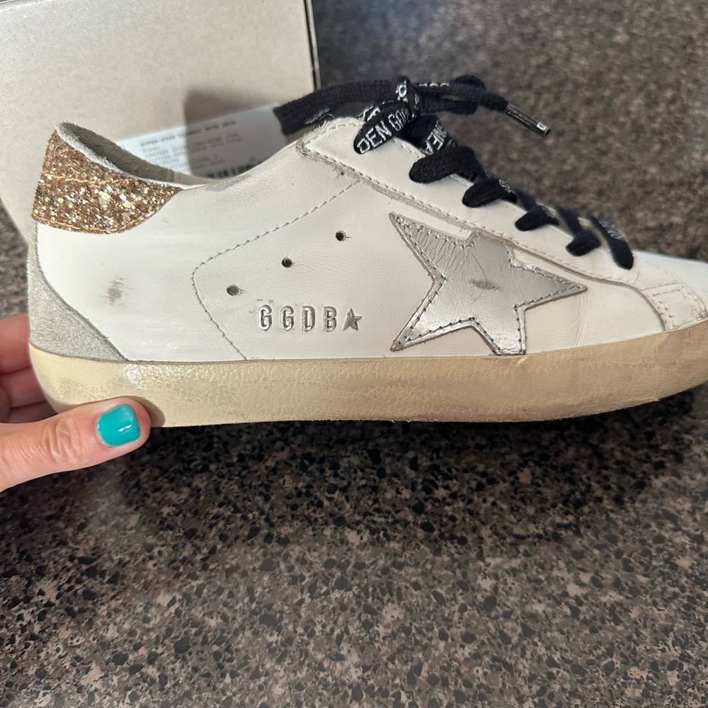 Golden Goose Sneakers , worn twice in new condition.